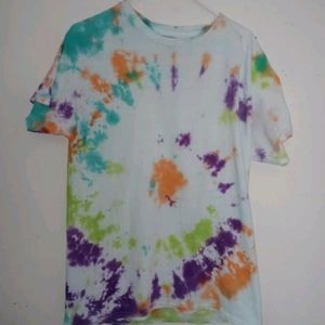 New Gildan Tie-Dye Made With Good Vibes By Me! Lrg